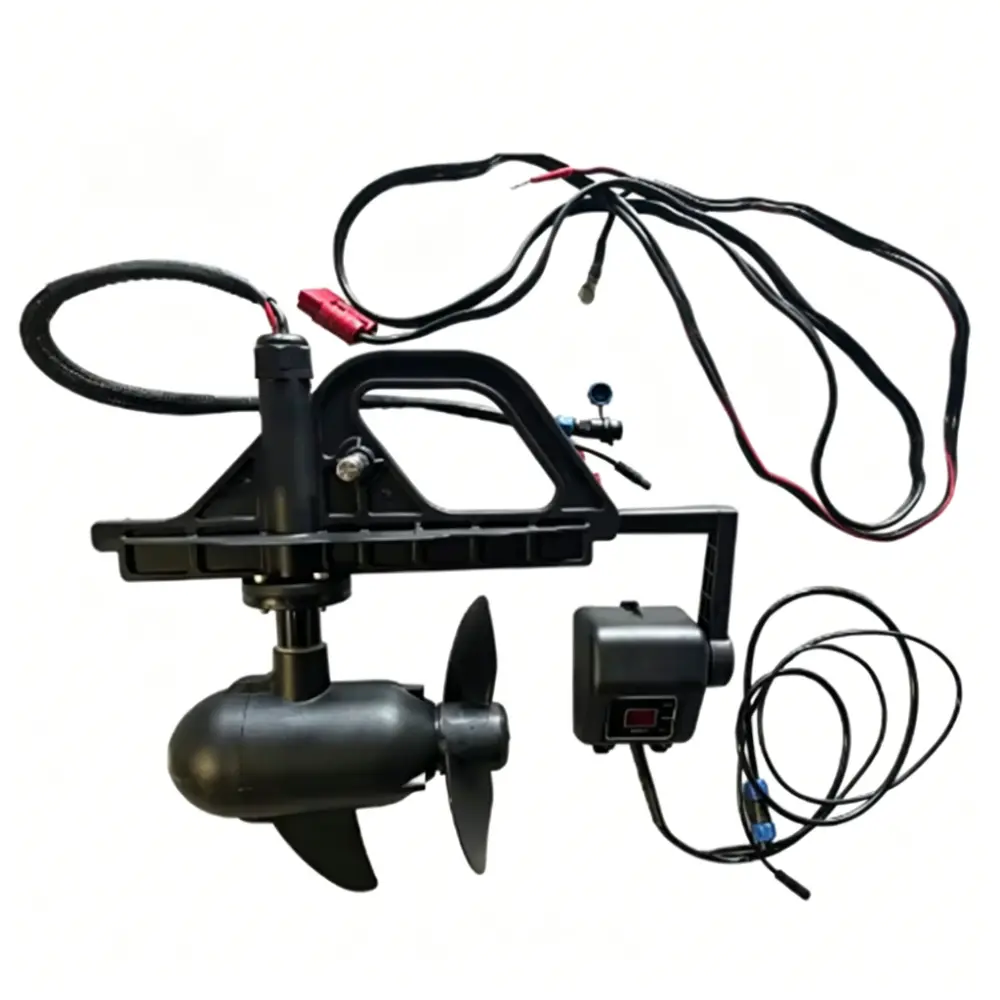 Complete full set of 12V 24V brushless electric outboard motor with power cable