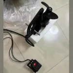 Hand control handle and power cable of brushless trolling motor