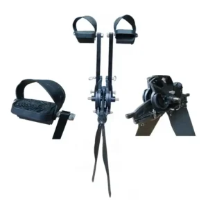 Fishing kayak metal pedal drive system with accessories