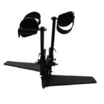 Kayak foot pedal drive system with propeller assembly